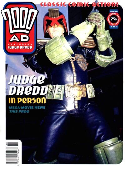Cover for 2000 AD (Fleetway Publications, 1987 series) #898