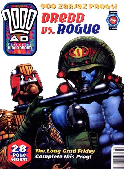 Cover for 2000 AD (Fleetway Publications, 1987 series) #900