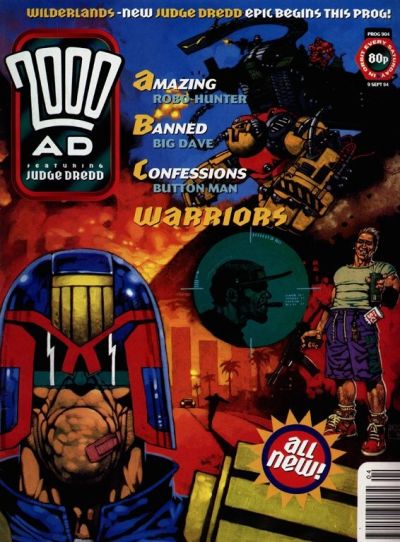 Cover for 2000 AD (Fleetway Publications, 1987 series) #904
