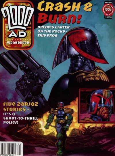Cover for 2000 AD (Fleetway Publications, 1987 series) #905