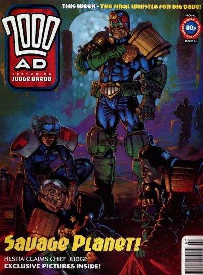 Cover for 2000 AD (Fleetway Publications, 1987 series) #907