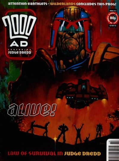 Cover for 2000 AD (Fleetway Publications, 1987 series) #914