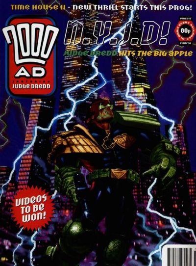 Cover for 2000 AD (Fleetway Publications, 1987 series) #919