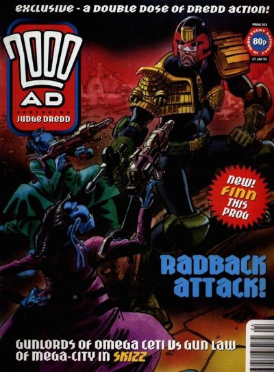 Cover for 2000 AD (Fleetway Publications, 1987 series) #924