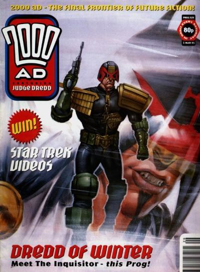 Cover for 2000 AD (Fleetway Publications, 1987 series) #929