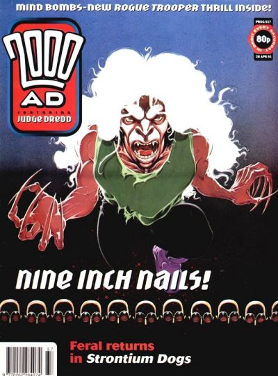 Cover for 2000 AD (Fleetway Publications, 1987 series) #937