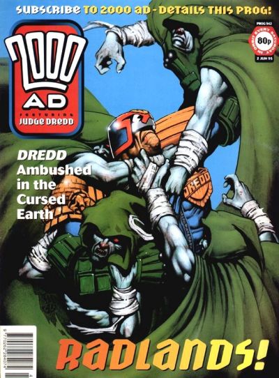 Cover for 2000 AD (Fleetway Publications, 1987 series) #942