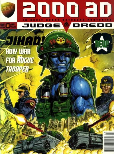 Cover for 2000 AD (Fleetway Publications, 1987 series) #967
