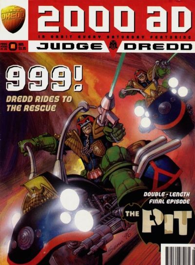 Cover for 2000 AD (Fleetway Publications, 1987 series) #999