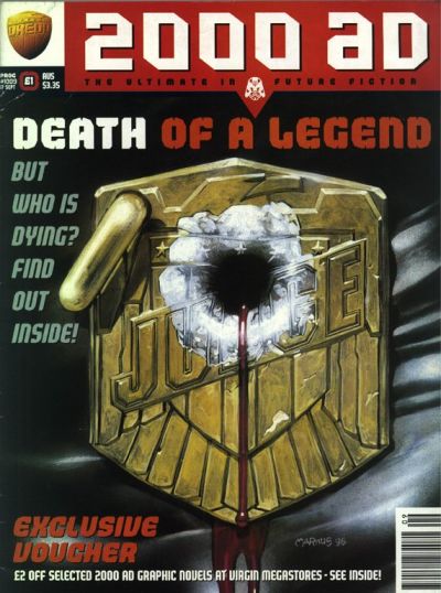 Cover for 2000 AD (Fleetway Publications, 1987 series) #1009