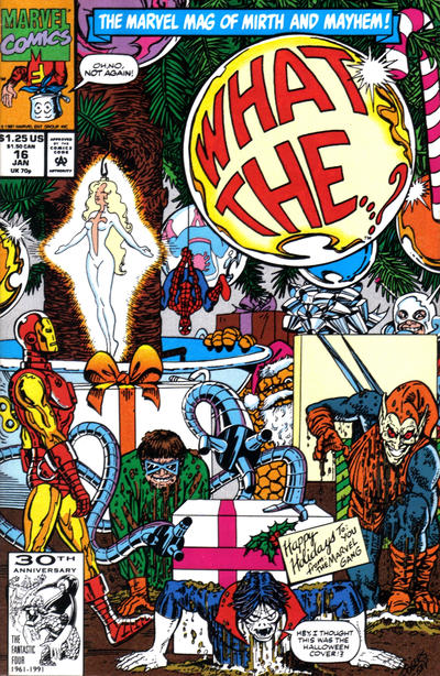 Cover for What The--?! (Marvel, 1988 series) #16 [Direct]