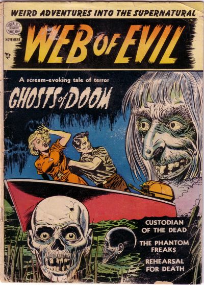 Cover for Web of Evil (Quality Comics, 1952 series) #1