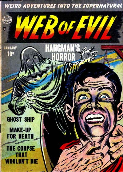 Cover for Web of Evil (Quality Comics, 1952 series) #2