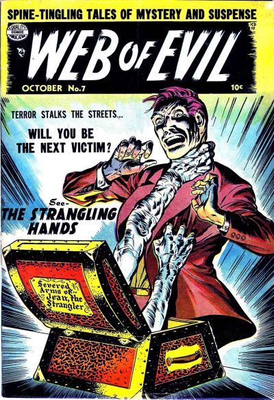 Cover for Web of Evil (Quality Comics, 1952 series) #7