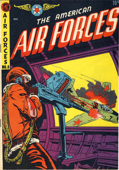 Cover for The American Air Forces (Magazine Enterprises, 1944 series) #8 [A-1 #65]