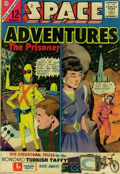 Cover for Space Adventures (Charlton, 1958 series) #54
