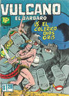Cover for Vulcano el Bárbaro (Editora de Periódicos, S. C. L. "La Prensa", 1971 series) #3