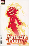 Cover Thumbnail for Fantastic Four (2018 series) #4 [Skottie Young 'Human Torch']