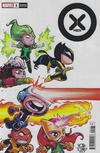 Cover Thumbnail for X-Men (2021 series) #1 [Skottie Young]