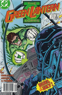 Cover Thumbnail for The Green Lantern Corps (DC, 1986 series) #216 [Canadian]