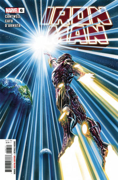 Cover for Iron Man (Marvel, 2020 series) #6