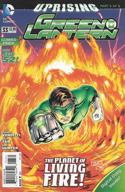 Cover for Green Lantern (DC, 2011 series) #33 [Combo-Pack]