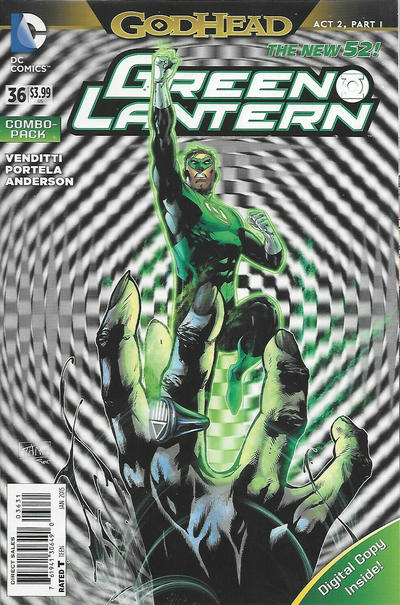Cover for Green Lantern (DC, 2011 series) #36 [Combo-Pack]