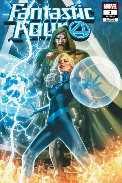Cover for Fantastic Four (Marvel, 2018 series) #1 [Comic Market Street Exclusive - Jay Anacleto]