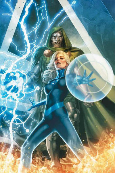 Cover for Fantastic Four (Marvel, 2018 series) #1 [Comic Market Street Virgin Art Exclusive - Jay Anacleto]