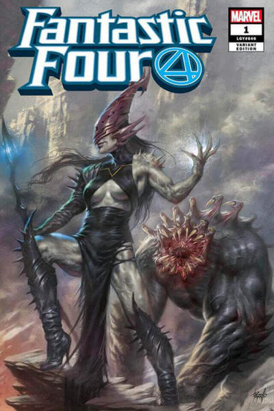 Cover for Fantastic Four (Marvel, 2018 series) #1 (646) [ComicXposure - Lucio Parrillo]