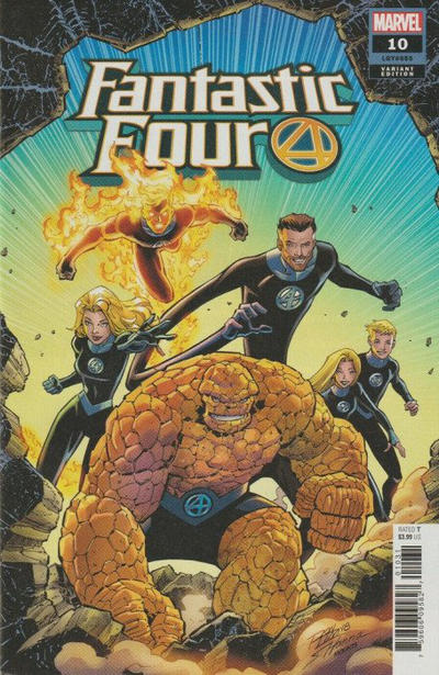 Cover for Fantastic Four (Marvel, 2018 series) #10 (655) [Walmart Exclusive Prepack]