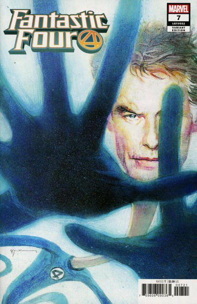 Cover for Fantastic Four (Marvel, 2018 series) #7 (652) [Bill Sienkiewicz Cover]