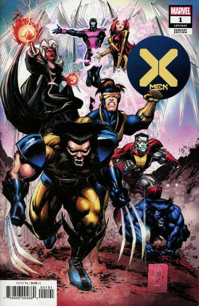 Cover for X-Men (Marvel, 2019 series) #1 [Whilce Portacio]