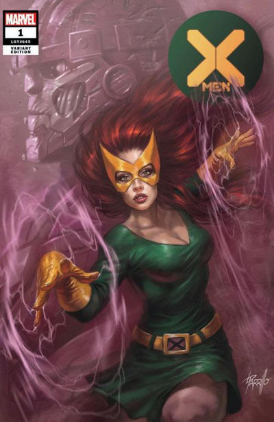 Cover for X-Men (Marvel, 2019 series) #1 [Unknown Comics & Comics Elite Variant by Lucio Parrillo]