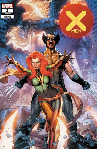Cover for X-Men (Marvel, 2019 series) #2 [Unknown Comics / Comics Elite - Jay Anacleto]