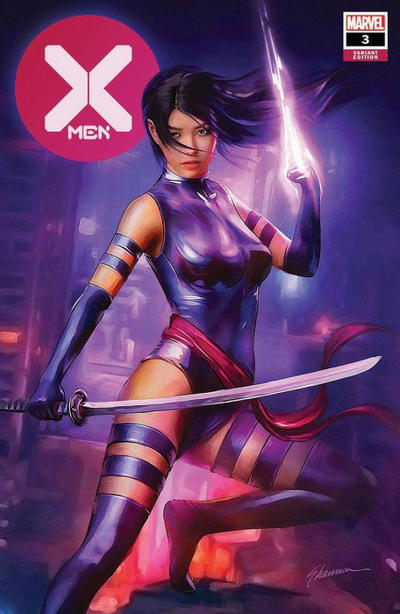 Cover for X-Men (Marvel, 2019 series) #3 [The Comic Mint - Shannon Maer - Psylocke]