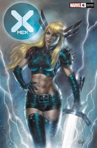 Cover for X-Men (Marvel, 2019 series) #6 [Unknown Comics / Comics Elite Exclusive - Lucio Parrillo]
