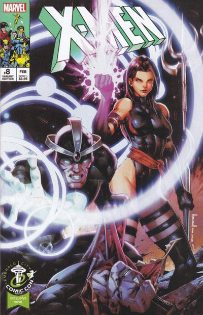 Cover for X-Men (Marvel, 2019 series) #8 [Kael Ngu - X-Men #6 Homage]