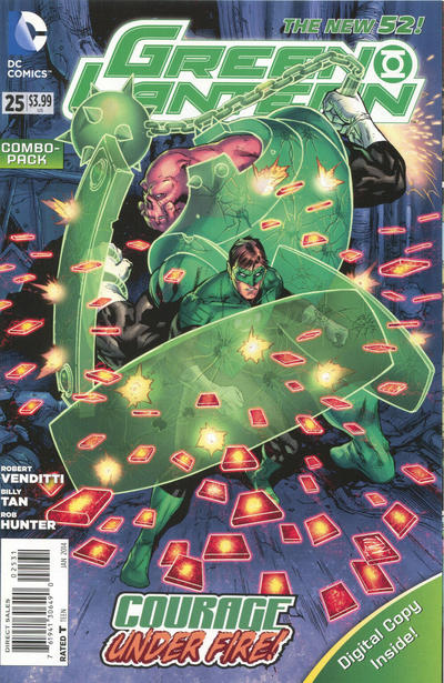 Cover for Green Lantern (DC, 2011 series) #25 [Combo-Pack]