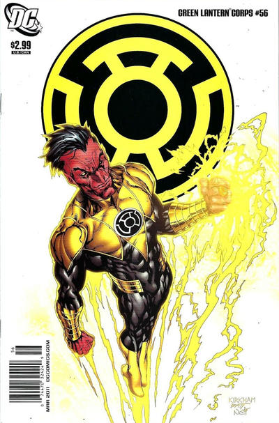 Cover for Green Lantern Corps (DC, 2006 series) #56 [Newsstand]