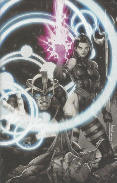 Cover for X-Men (Marvel, 2019 series) #8 [Unknown Comics Exclusive Kael Ngu Color Splash Variant]
