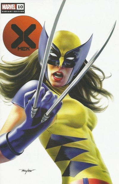 Cover for X-Men (Marvel, 2019 series) #10 [X-23 #2 Homage - Mike Mayhew]