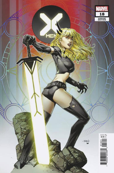 Cover for X-Men (Marvel, 2019 series) #18 [David Finch Magik Variant Cover]