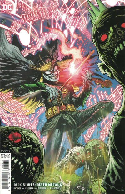 Cover for Dark Nights: Death Metal (DC, 2020 series) #6 [Doug Mahnke Variant Cover]