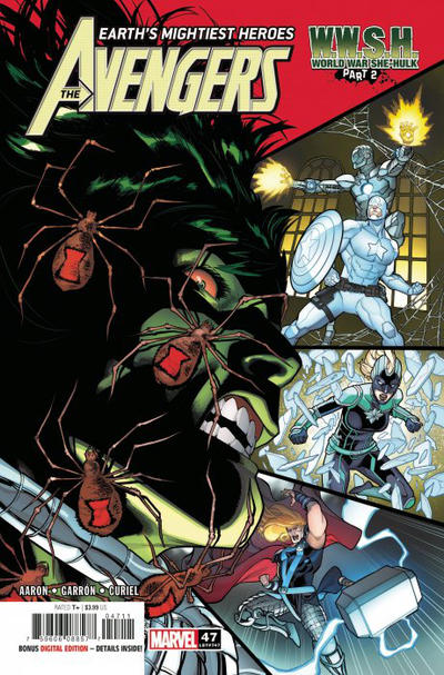 Cover for Avengers (Marvel, 2018 series) #47 (747)