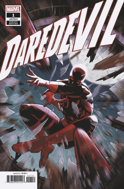 Cover for Daredevil (Marvel, 2019 series) #1 [Jamal Campbell 1:50 Cover]