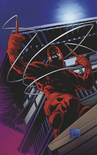 Cover for Daredevil (Marvel, 2019 series) #1 [Joe Quesada 'Hidden Gem' Virgin Cover]
