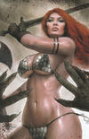 Cover Thumbnail for The Invincible Red Sonja (2021 series) #3 [Comics Elite Exclusive Virgin Cover Nathan Szerdy]