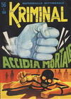 Cover for Kriminal (Editoriale Corno, 1964 series) #56