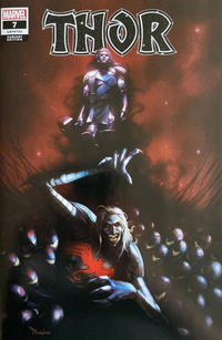Cover Thumbnail for Thor (Marvel, 2020 series) #7 (733) [Illuminati Exclusive - Miguel Mercado 'A']